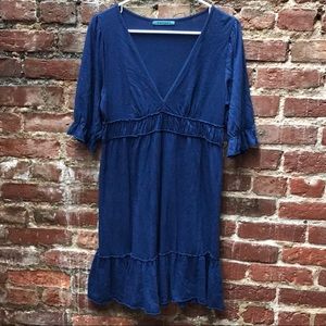 Blue Anthropology Dress